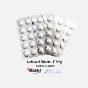 Nebivolol 5mg (Nebimax-5) (50 comprimidos, 5 cartelas)