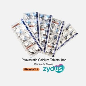 Pitavastatina 1 mg (Pivasta 1) (50 comprimidos, 5 cartelas)