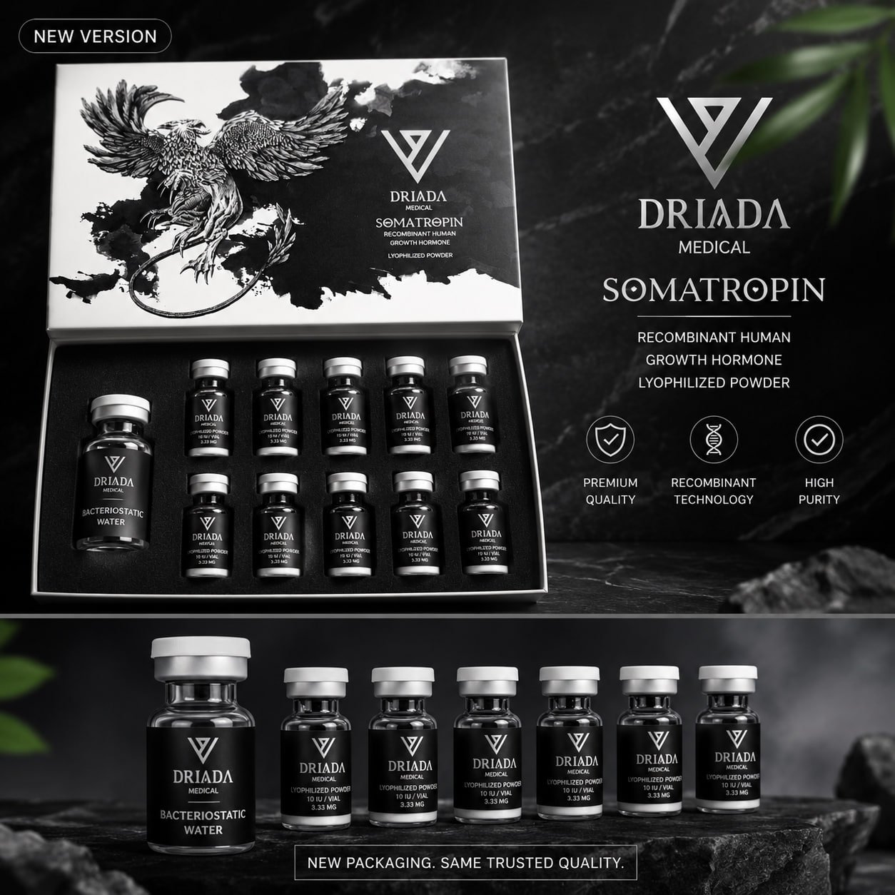Somatropin HGH Powder 100iu