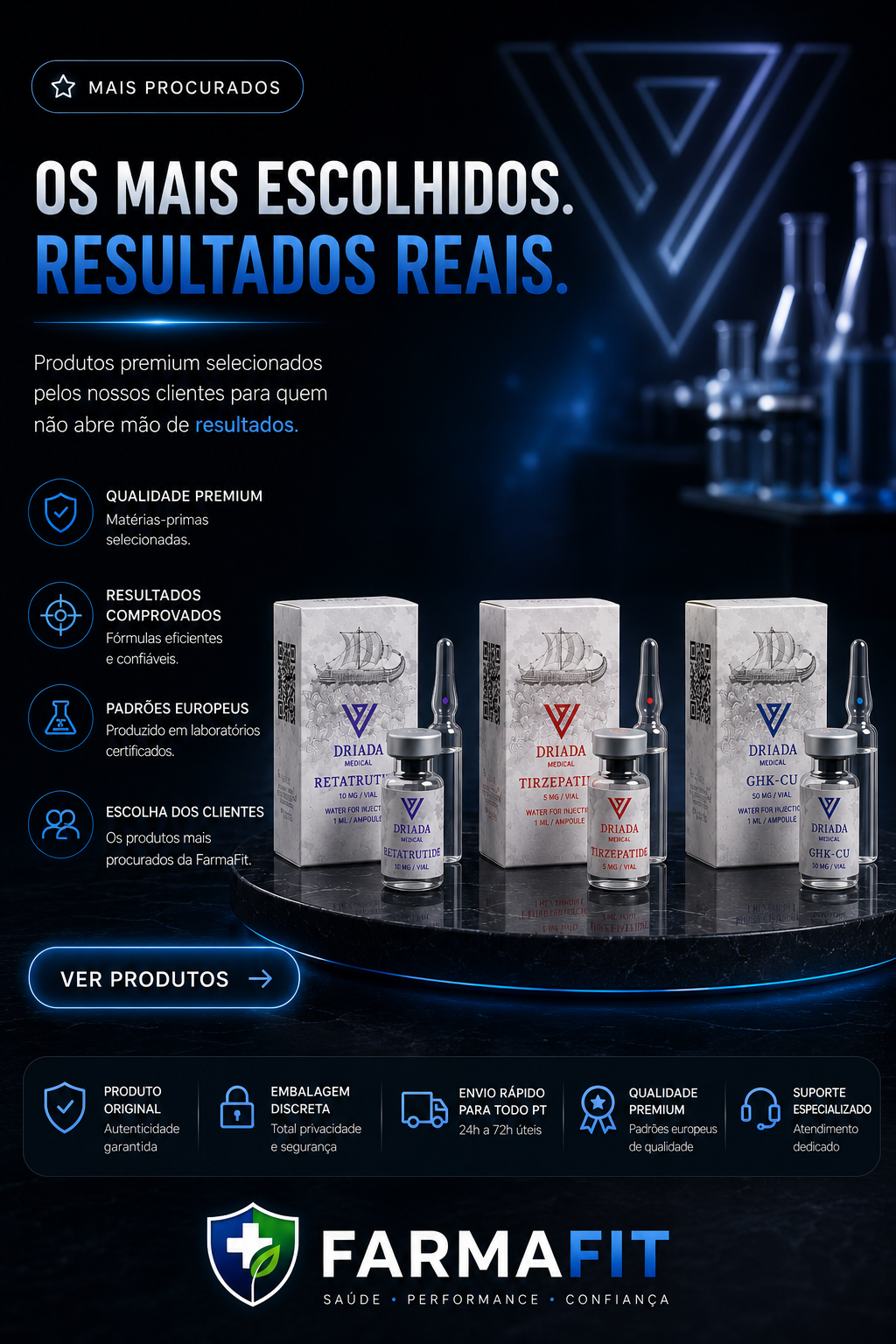 Mais vendidos FarmaFit