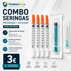 Combo Seringas para Peptídeos